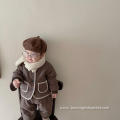 Baby Winter New Wave Dot Padded Coat Suit